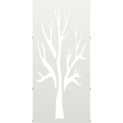 Стойка за дърва, бяла, 40x30x80 см, студеновалцувана стомана