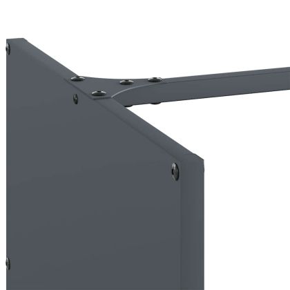 Стойка за дърва, 40x40x40 см, студеновалцувана стомана