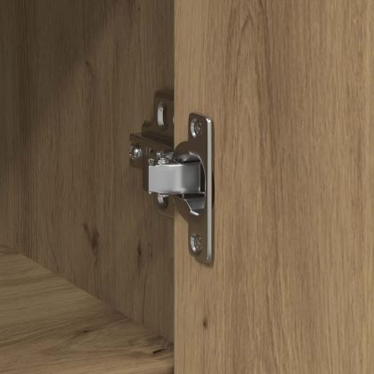 Бюфет с чекмеджета, дъб артизан 101x35x76см Инженерна дървесина