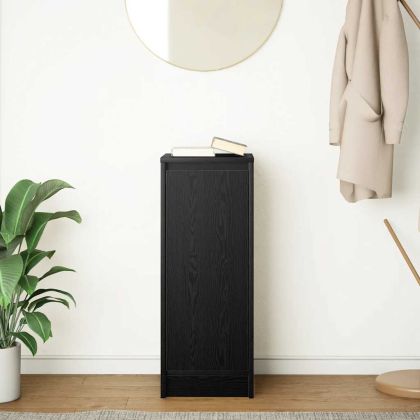 Сайдборд, Черен дъб, 29,5x34x76 см, инженерно дърво