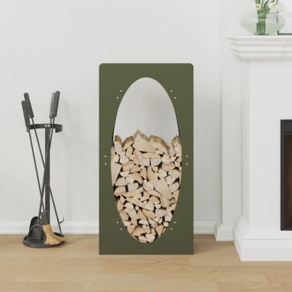 Стойка за дърва, 50x23x100 см, студеновалцувана стомана