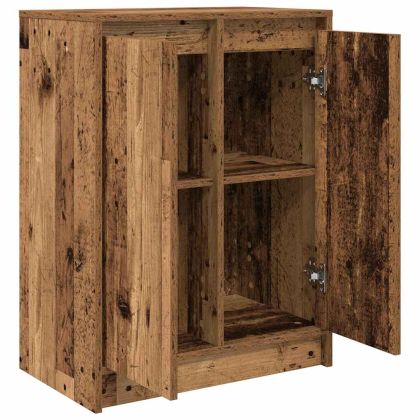 Сайдборд, cтаро дърво, 57x34x76 см, инженерно дърво