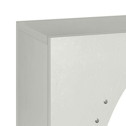 Стойка за дърва за огрев, 50x23x100 см, неръждаема стомана