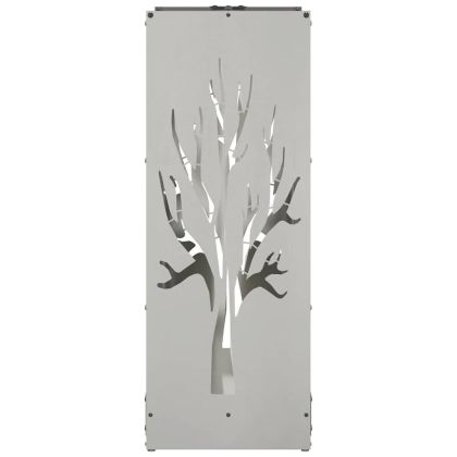 Стойка за дърва за огрев, 40x30x80 см, неръждаема стомана