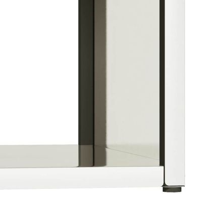 Стойка за дърва за огрев, 40x40x40 см, неръждаема стомана