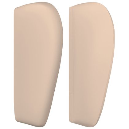 Горна табла с уши, капучино,163x23x78/88 см, изкуствена кожа