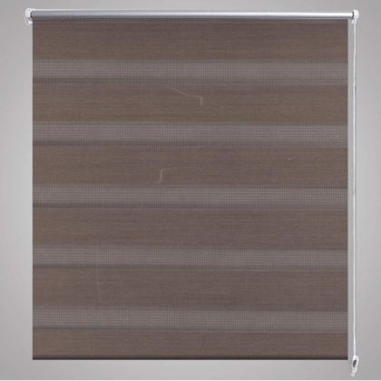 Щора "Зебра" 120 х 175 см, цвят кафе