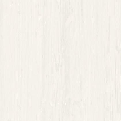 Стъклен шкаф витрина VIGO бял 85x35x170 см бор масив