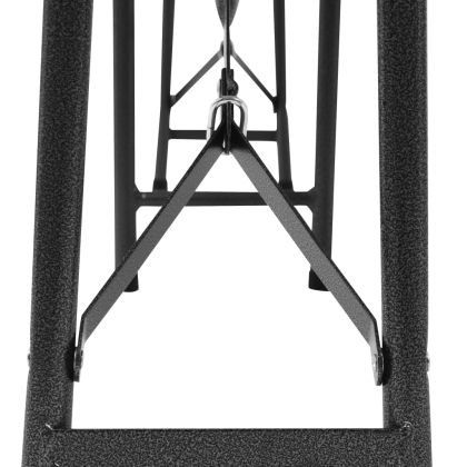 Сгъваеми градински пейки, 2 бр, 180 см, HDPE, черни