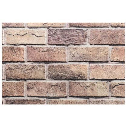 3D стенни панели 10 бр кафяви 100x50 см EPS