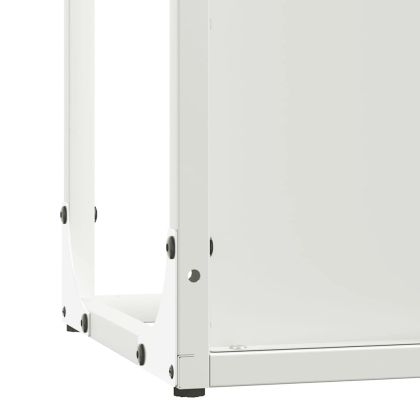 Стойка за дърва за огрев бяла Студено валцувана стомана