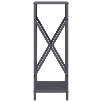 Стойка за дърва за огрев Антрацит Студено валцувана стомана