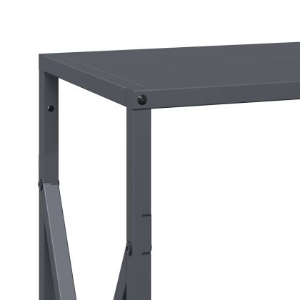 Стойка за дърва за огрев Антрацит Студено валцувана стомана