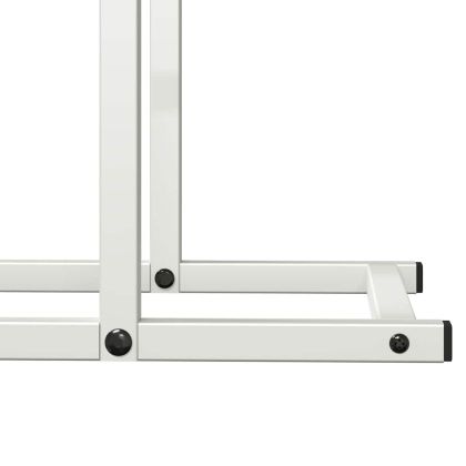 Стойка за дърва за огрев бяла Студено валцувана стомана