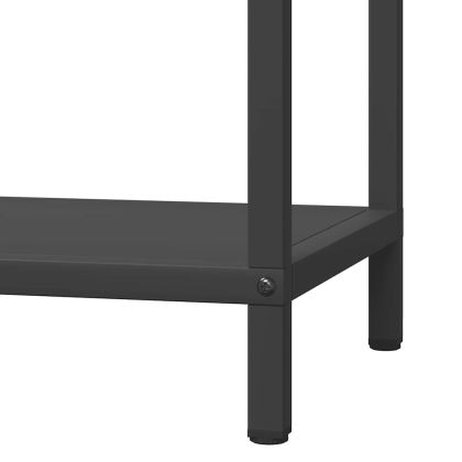 Стойка за дърва, черна, 40x25x60 см, студеновалцувана стомана