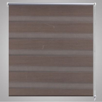 Щора "Зебра" 140 х 175 см, цвят кафе