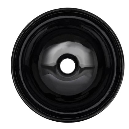 Комплект мебели за баня от две части, керамика, бял