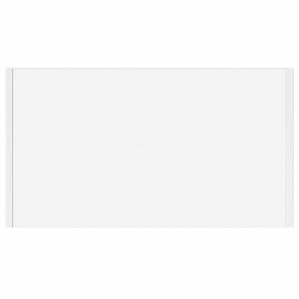 Шкаф за баня, бял, 60x33x80 см, инженерно дърво