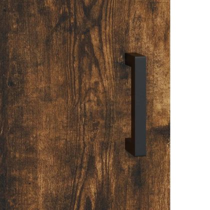 Стенен шкаф опушен дъб 69,5x34x90 см