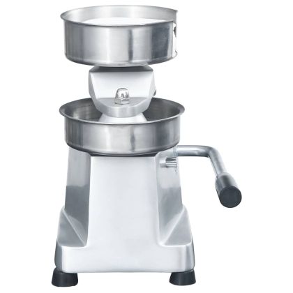 Машина преса за хамбургери 500 хартиени подложки алуминий 13 см