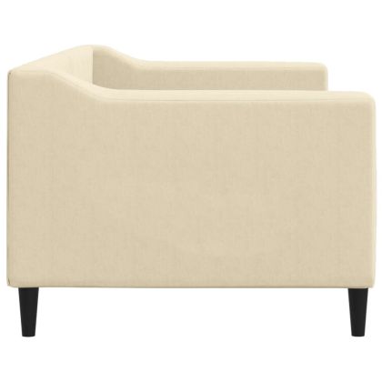 Кушетка, кремава, 80x200 см, плат