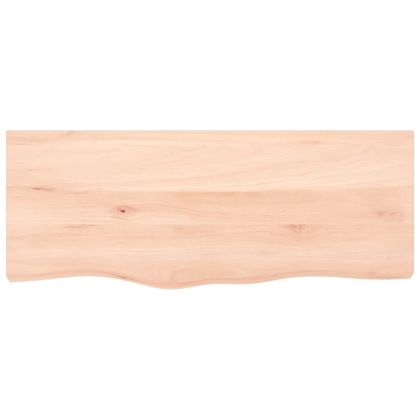 Плот за баня 100x40x2 см необработено масивно дърво