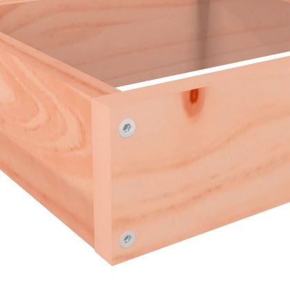 Градинска саксия за цветя, 4 нива, 106x104,5x36 см, масивна дървесина, Дъглас