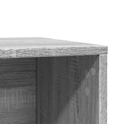 Заграждение за котешка тоалетна 80x50x45 см инженерно дърво