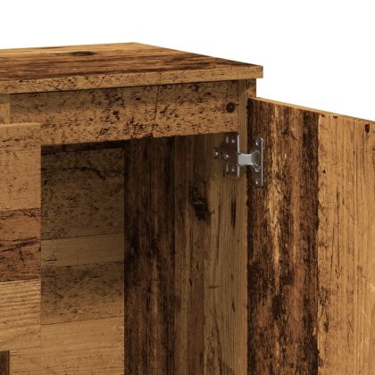 Сайдборд, старо дърво, 102x35x70 см, инженерно дърво