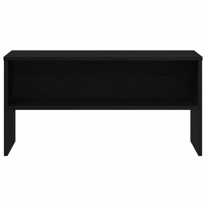ТВ шкаф Черен дъб 80x40x40 cm Инженерна дървесина