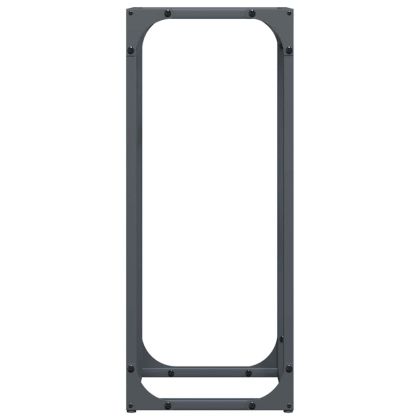 Стойка за дърва за огрев Антрацит 25x25x60 cm