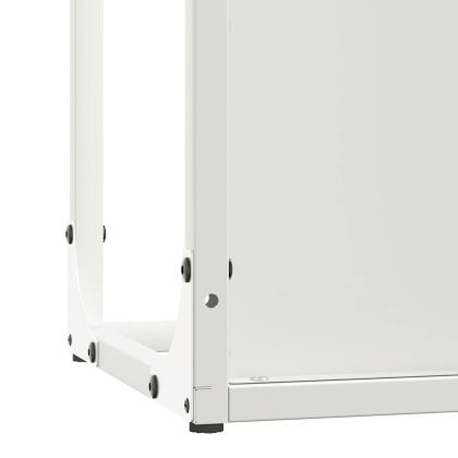 Стойка за дърва за огрев бяла Студено валцувана стомана