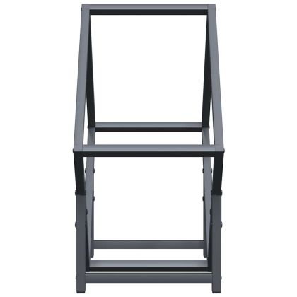 Стойка за дърва за огрев Антрацит Студено валцувана стомана