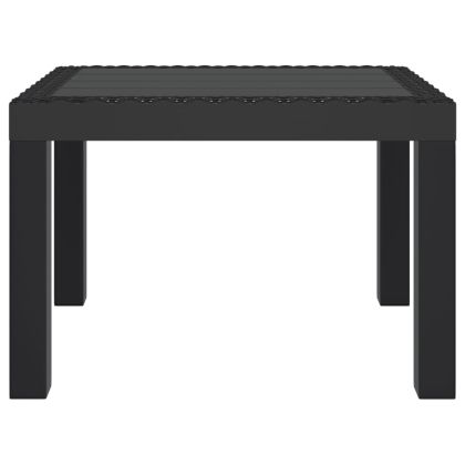 Градинска маса, антрацит, 59x47x40 см, PP