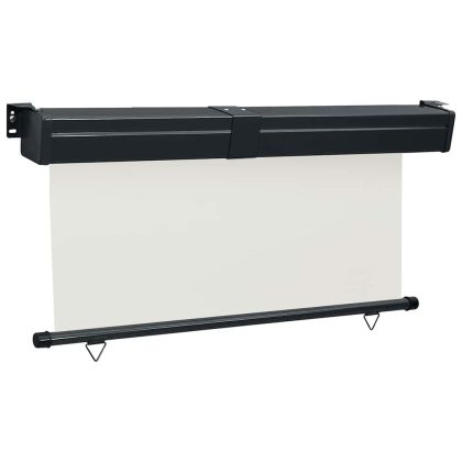 Вертикална тента за балкон, 165x250 см, кремава