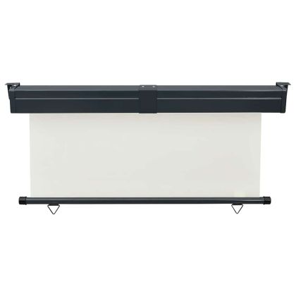 Вертикална тента за балкон, 165x250 см, кремава