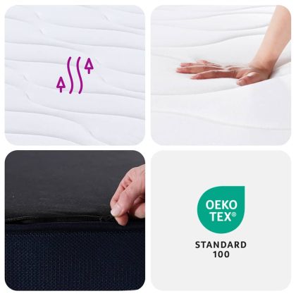 Матрак покет пружини, средна твърдост, 180x200 см