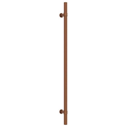 Дръжки за шкафове, 20 бр, бронз, 320 мм, неръждаема стомана