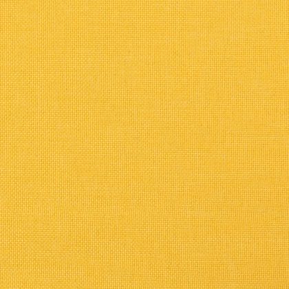 2-местно разтегателно канапе с две възглавници, жълто, текстил