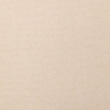 2-местно разтегателно канапе с две възглавници кремаво текстил