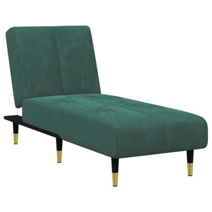 Комплект дивани от 2 части, тъмнозелен, кадифе