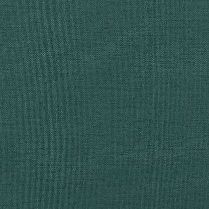 Комплект дивани от 2 части, тъмнозелен, текстил