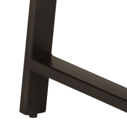 Бюро с чекмеджета 105x55x70 см мангово дърво масив и желязо