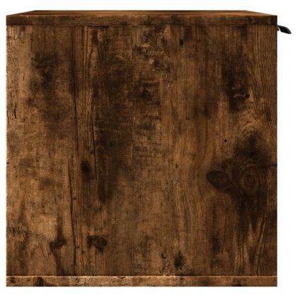 Заграждение за котешка тоалетна 80x50x45 см инженерно дърво