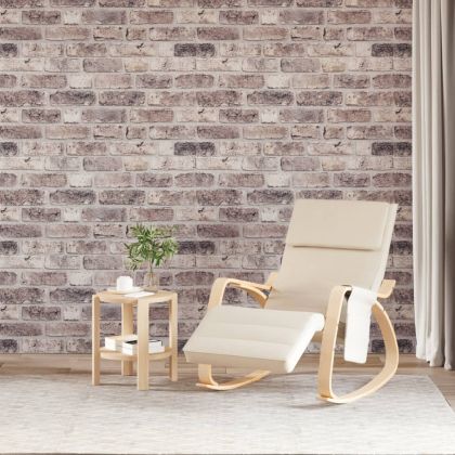 3D стенни панели 10 бр тъмнокафяво 100x50 см EPS