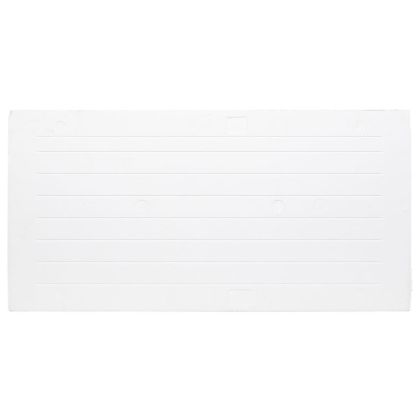 3D стенни панели 10 бр тъмнокафяво 100x50 см EPS