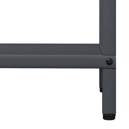 Стелаж за дърва за огрев Антрацит Студено валцувана стомана