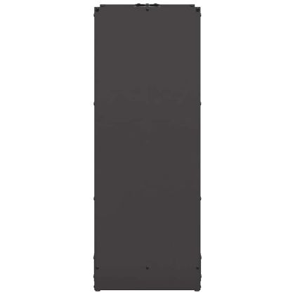 Стойка за дърва, черна, 40x30x80 см, студеновалцувана стомана