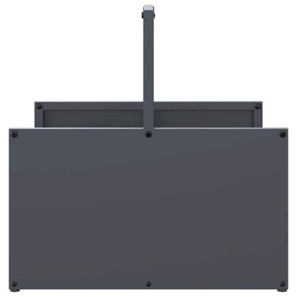 Стойка за дърва, 40x40x40 см, студеновалцувана стомана