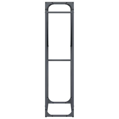 Стойка за дърва за огрев Антрацит Студено валцувана стомана